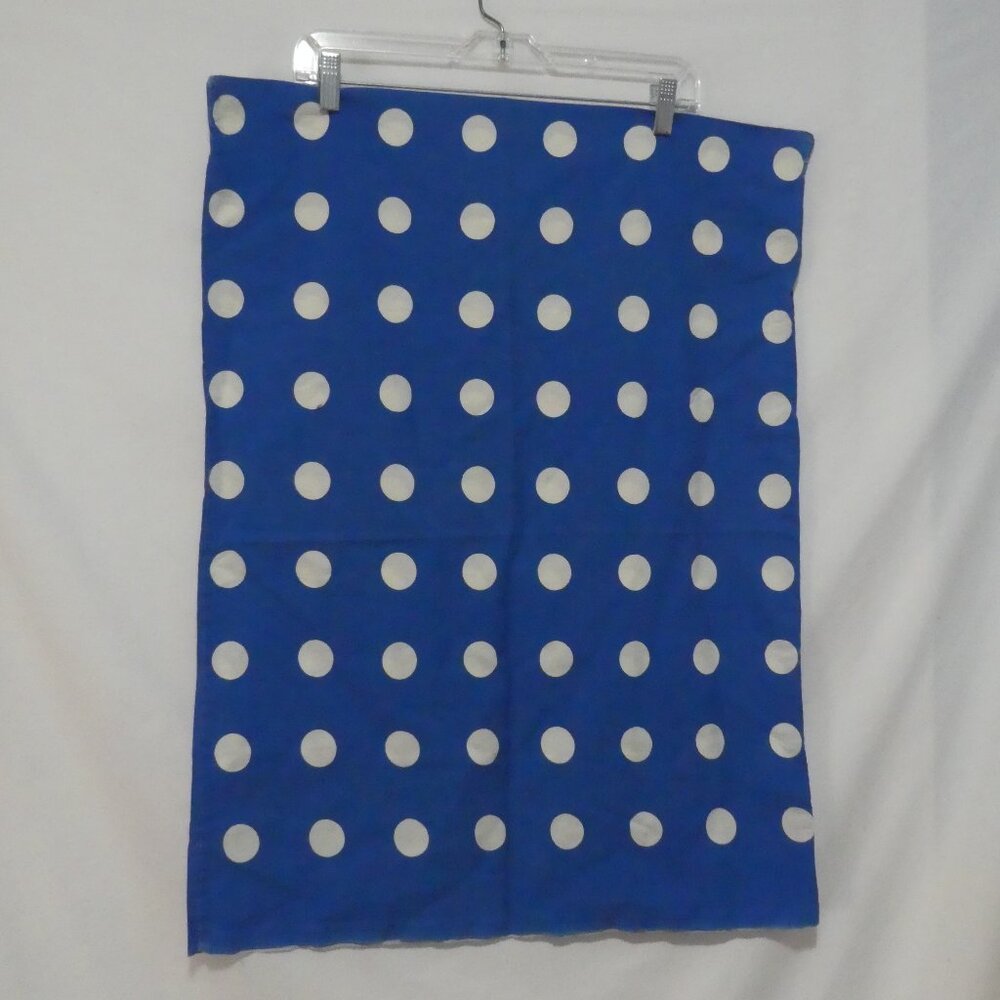 Blue and White Polka Dot Pillow Case Cover (1 only) | OS One Size